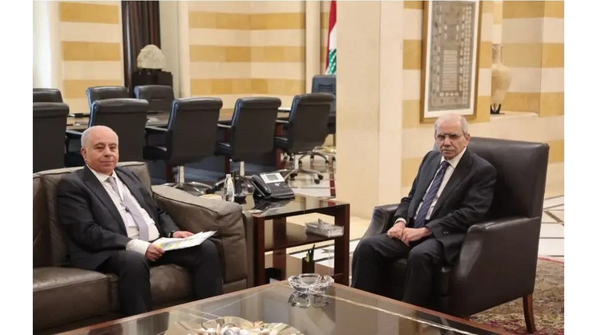 رئيس الحكومة استقبل البعريني وعسيران ووفدا من تجار النبطية شميساني: المؤسسات التجارية والمصانع في المحافظة منكوبة تجاريا واقتصاديا — صورة 1