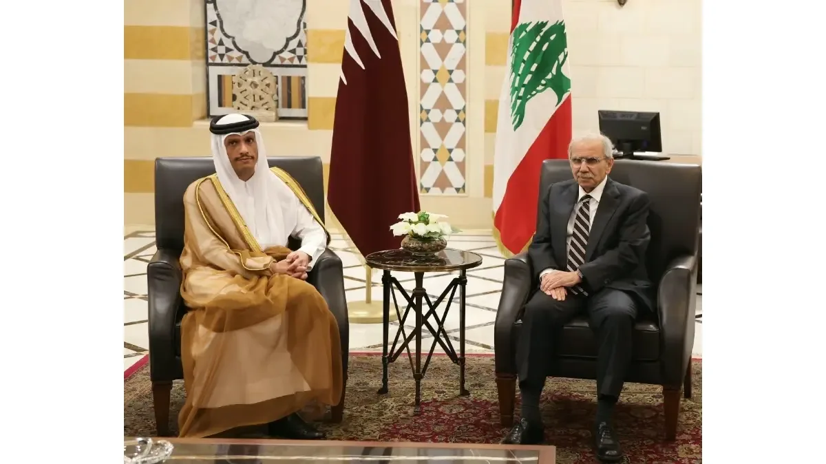 الرئيس سلام عقد ونظيره القطري مؤتمرا صحافيا: اقتربنا من التوصل إلى مشروع تحديث البنية التحتية لإنتاج الكهرباء الشيخ محمد بن عبد الرحمن: ندعم لبنان بكل ما نستطيع لإعادة إنعاش اقتصاده