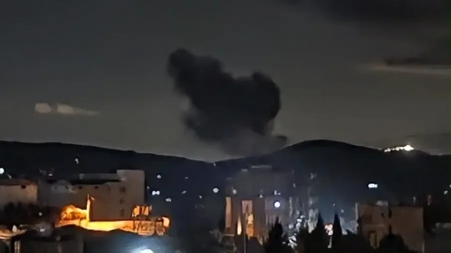 تفجير كبير في كفرتبنيت